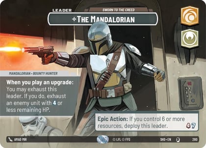 The Mandalorian - Sworn To The Creed (Showcase), Shadows of the Galaxy 280