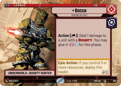 Bossk - Hunting His Prey (Hyperspace), Shadows of the Galaxy 289