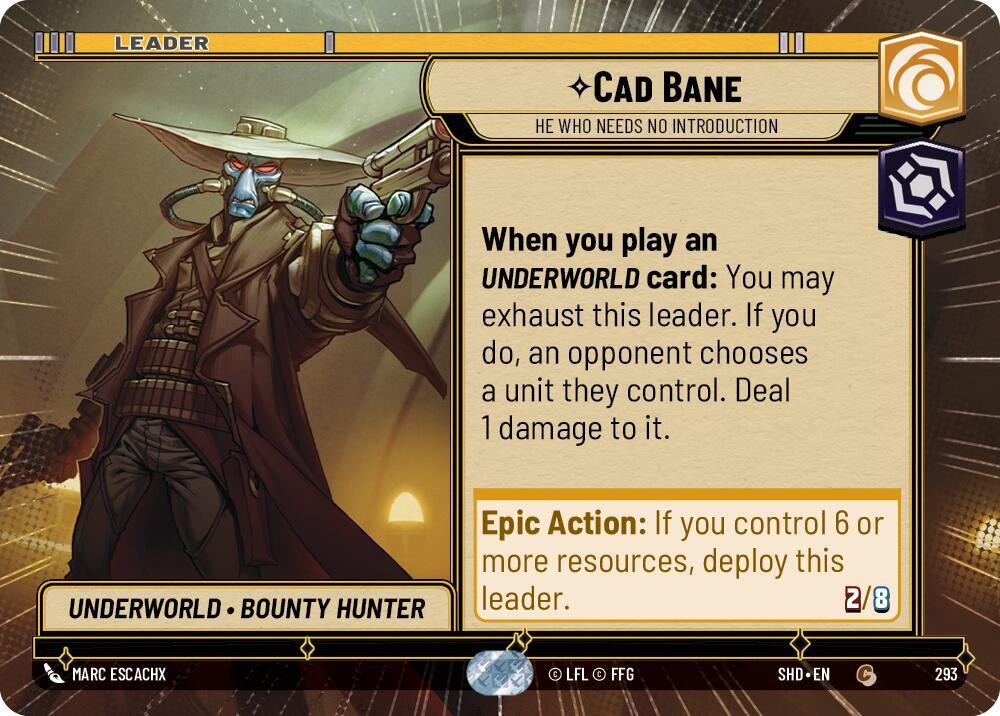 Cad Bane - He Who Needs No Introduction (Hyperspace), Shadows of the Galaxy 293