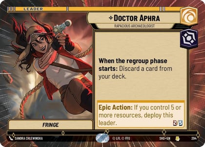 Doctor Aphra - Rapacious Archaeologist (Hyperspace), Shadows of the Galaxy 294
