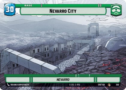 Nevarro City // Shield (Hyperspace), Shadows of the Galaxy 300 // T04
