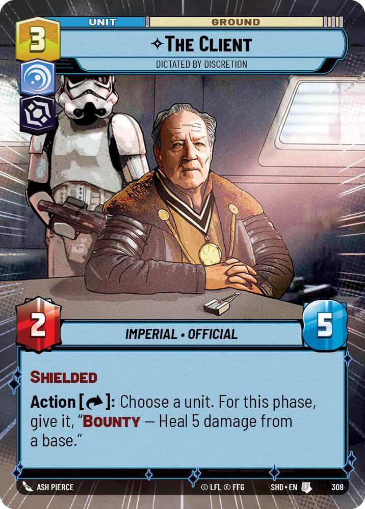 The Client - Dictated by Discretion (Hyperspace), Shadows of the Galaxy 308