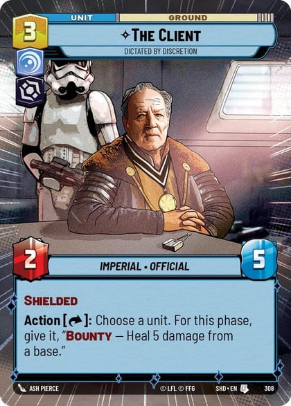 The Client - Dictated by Discretion (Hyperspace), Shadows of the Galaxy 308