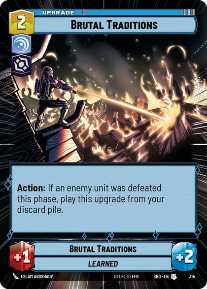 Brutal Traditions (Hyperspace), Shadows of the Galaxy 315