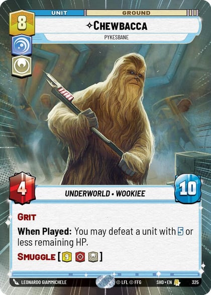 Chewbacca - Pykesbane (Hyperspace), Shadows of the Galaxy 325