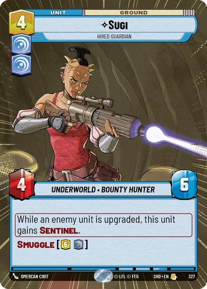 Sugi - Hired Guardian (Hyperspace), Shadows of the Galaxy 327