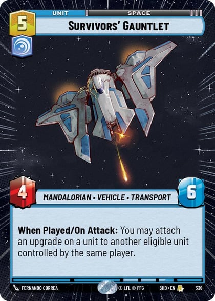 Survivors' Gauntlet (Hyperspace), Shadows of the Galaxy 338