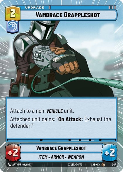 Vambrace Grappleshot (Hyperspace), Shadows of the Galaxy 347