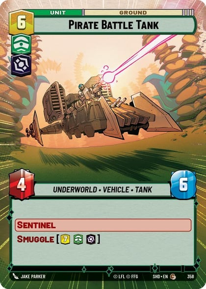 Pirate Battle Tank (Hyperspace), Shadows of the Galaxy 358