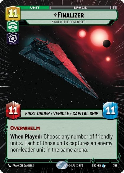 Finalizer - Might of the First Order (Hyperspace), Shadows of the Galaxy 361