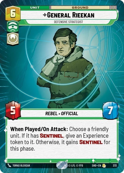 General Rieekan - Defensive Strategist (Hyperspace), Shadows of the Galaxy 372