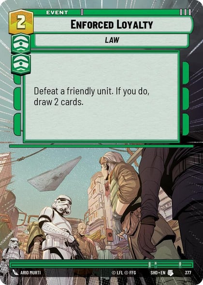 Enforced Loyalty (Hyperspace), Shadows of the Galaxy 377