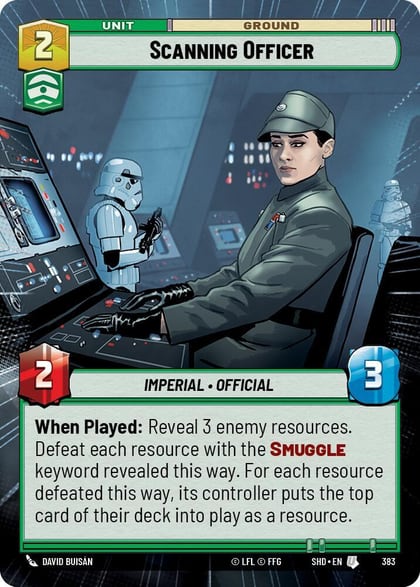 Scanning Officer (Hyperspace), Shadows of the Galaxy 383