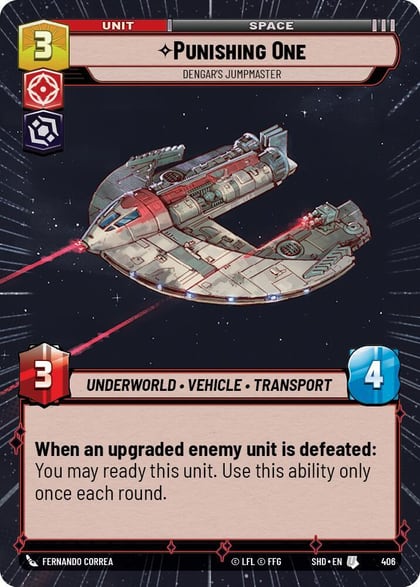 Punishing One - Dengar's Jumpmaster (Hyperspace), Shadows of the Galaxy 406