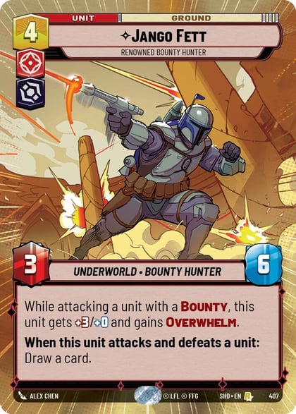 Jango Fett - Renowned Bounty Hunter (Hyperspace), Shadows of the Galaxy 407