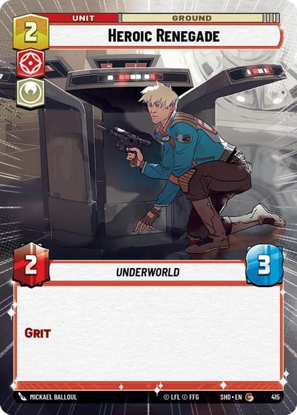 Heroic Renegade (Hyperspace), Shadows of the Galaxy 415