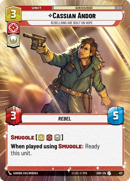 Cassian Andor - Rebellions Are Built On Hope (Hyperspace), Shadows of the Galaxy 417