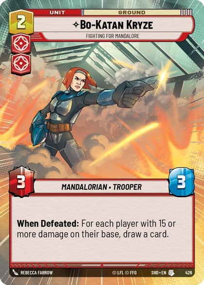 Bo-Katan Kryze - Fighting For Mandalore (Hyperspace), Shadows of the Galaxy 426