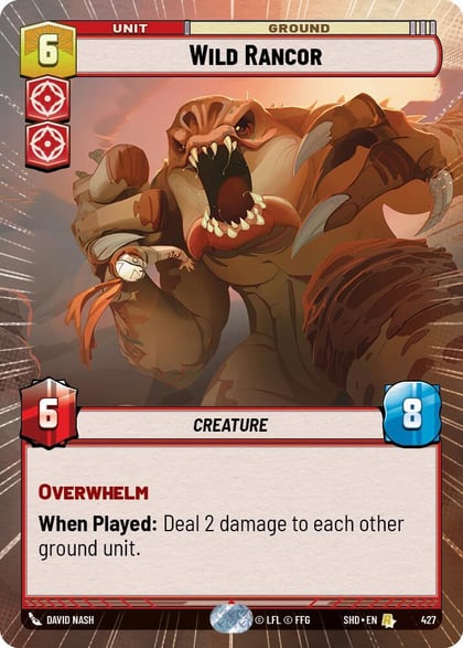 Wild Rancor (Hyperspace), Shadows of the Galaxy 427