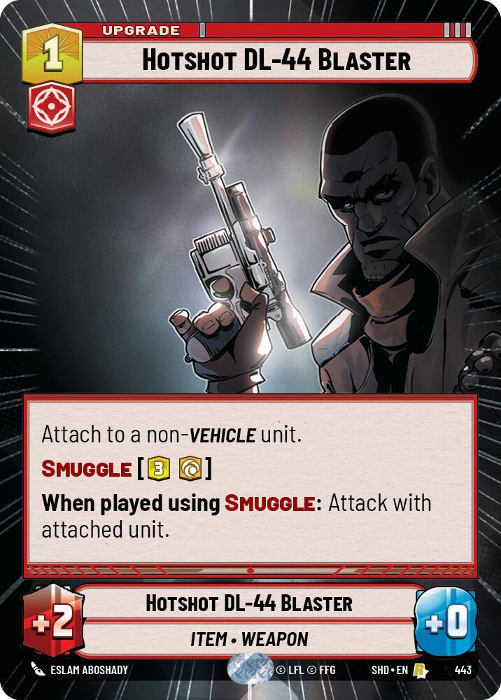 Hotshot DL-44 Blaster (Hyperspace), Shadows of the Galaxy 443