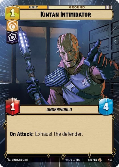 Kintan Intimidator (Hyperspace), Shadows of the Galaxy 452