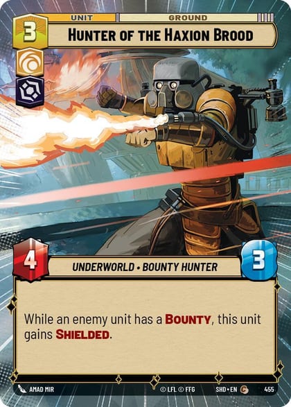 Hunter of the Haxion Brood (Hyperspace), Shadows of the Galaxy 455