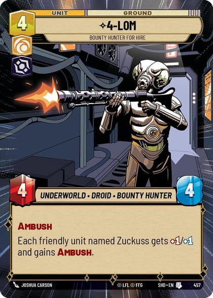 4-LOM - Bounty Hunter for Hire (Hyperspace), Shadows of the Galaxy 457