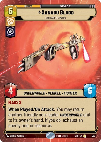 Xanadu Blood - Cad Bane's Reward (Hyperspace), Shadows of the Galaxy 460