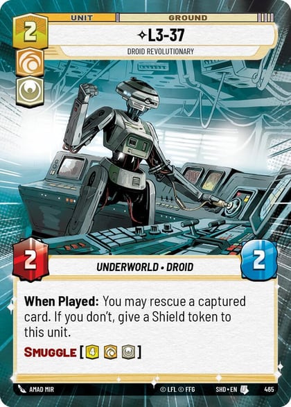L3-37 - Droid Revolutionary (Hyperspace), Shadows of the Galaxy 465