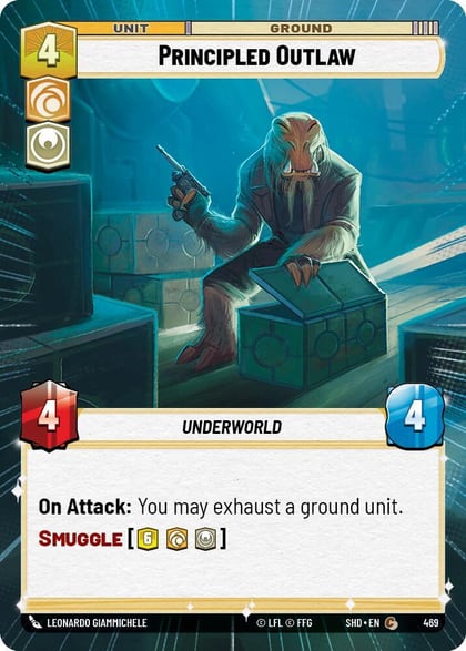 Principled Outlaw (Hyperspace), Shadows of the Galaxy 469