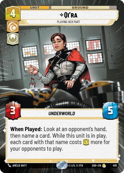 Qi'ra - Playing Her Part (Hyperspace), Shadows of the Galaxy 470