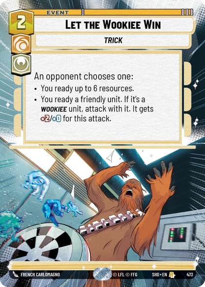 Let the Wookiee Win (Hyperspace), Shadows of the Galaxy 473