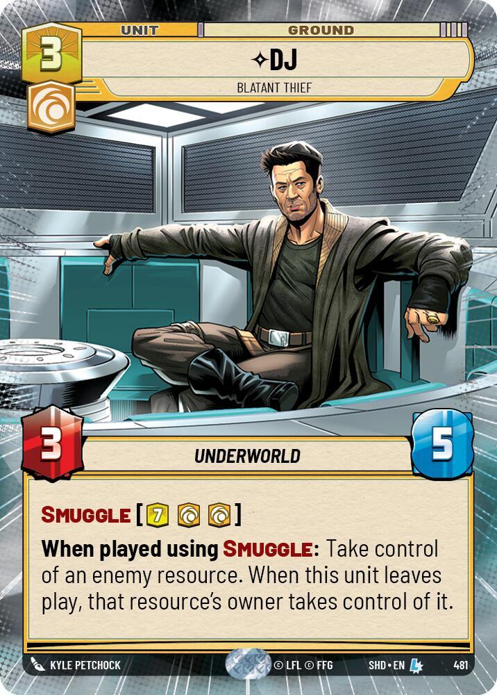 DJ - Blatant Thief (Hyperspace), Shadows of the Galaxy 481