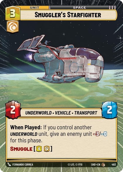 Smuggler's Starfighter (Hyperspace), Shadows of the Galaxy 483