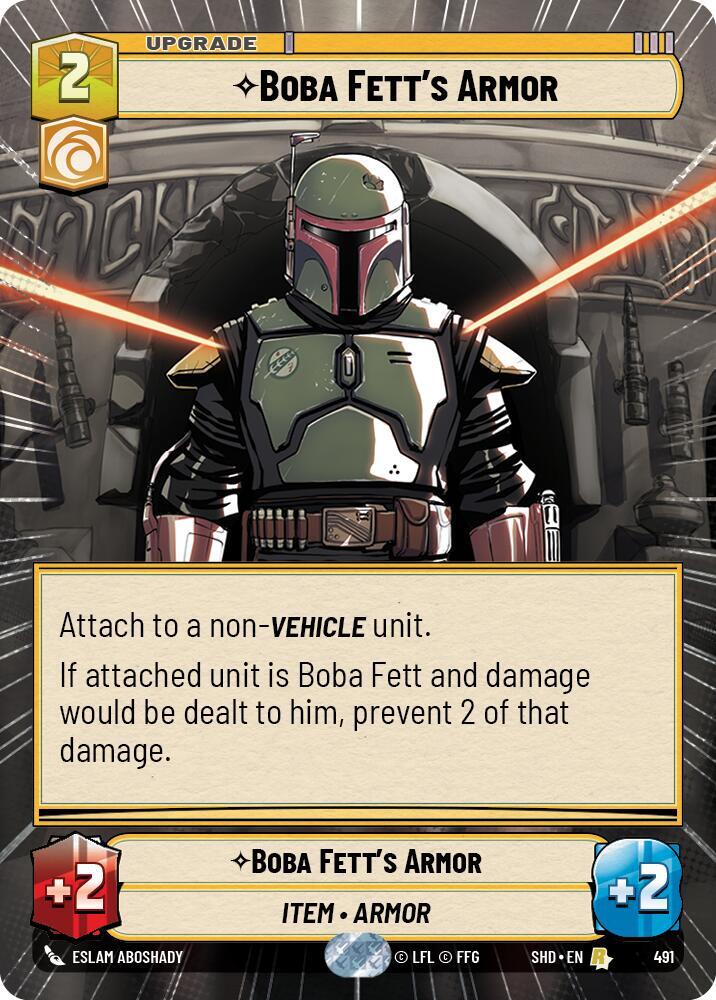 Boba Fett's Armor (Hyperspace), Shadows of the Galaxy 491