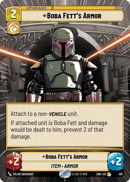 Boba Fett's Armor (Hyperspace), Shadows of the Galaxy 491