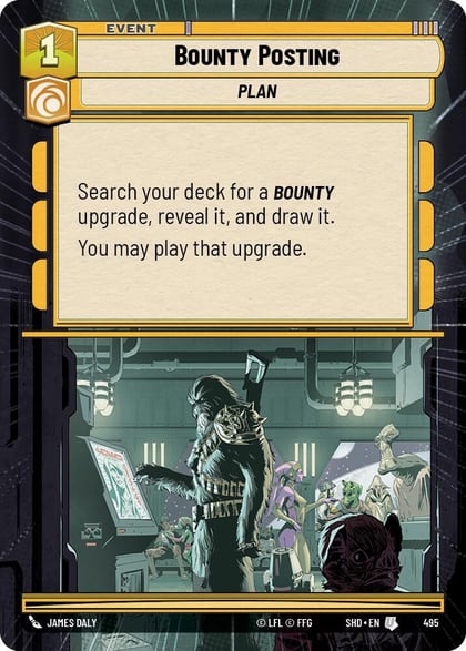 Bounty Posting (Hyperspace), Shadows of the Galaxy 495
