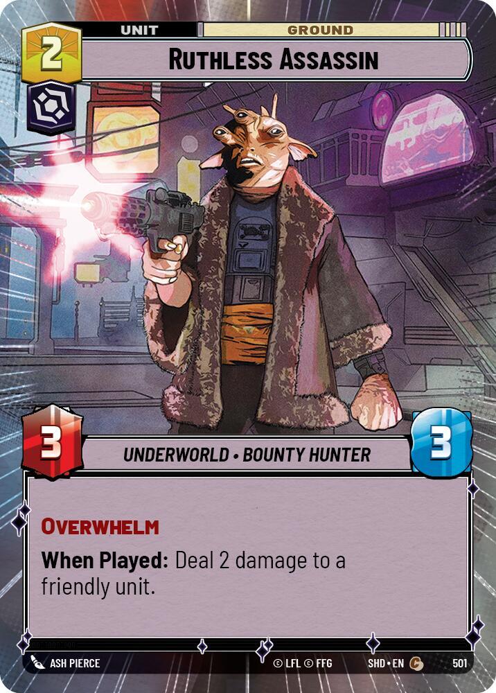 Ruthless Assassin (Hyperspace), Shadows of the Galaxy 501