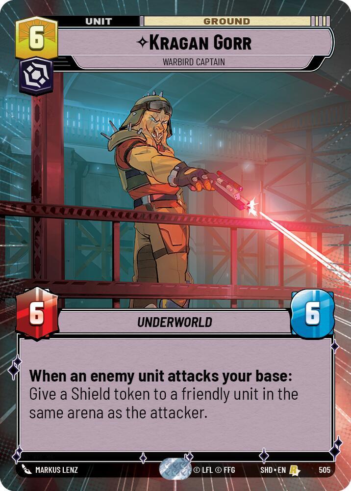 Kragan Gorr - Warbird Captain (Hyperspace), Shadows of the Galaxy 505