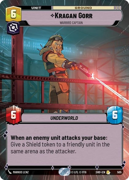 Kragan Gorr - Warbird Captain (Hyperspace), Shadows of the Galaxy 505