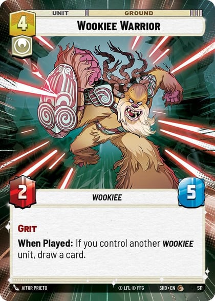 Wookiee Warrior (Hyperspace), Shadows of the Galaxy 511