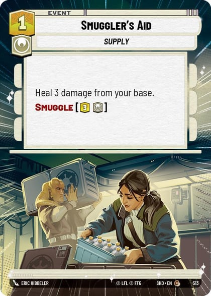 Smuggler's Aid (Hyperspace), Shadows of the Galaxy 513