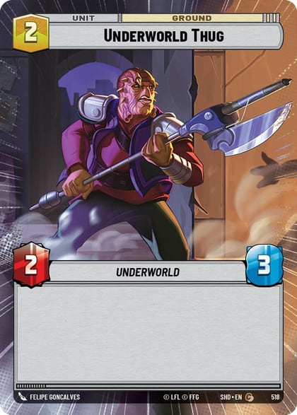 Underworld Thug (Hyperspace), Shadows of the Galaxy 518
