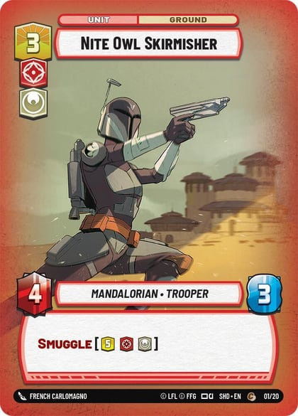 Nite Owl Skirmisher, Shadows of the Galaxy: Weekly Play Promos 01/20