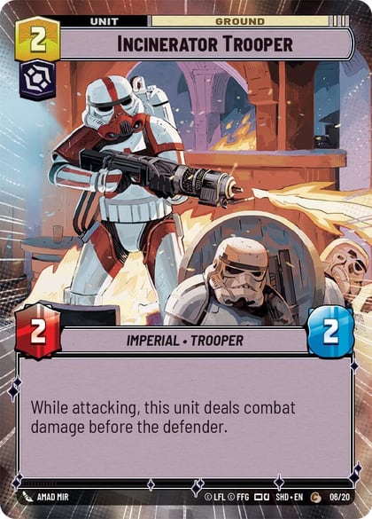 Incinerator Trooper (Hyperspace), Shadows of the Galaxy: Weekly Play Promos 06/20