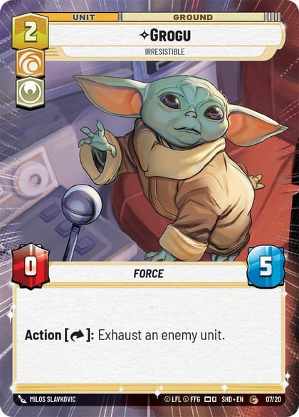 Grogu - Irresistible (Hyperspace), Shadows of the Galaxy: Weekly Play Promos 07/20