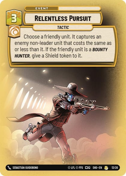 Relentless Pursuit, Shadows of the Galaxy: Weekly Play Promos 13/20