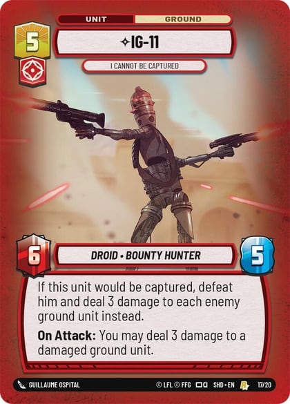 IG-11 - I Cannot Be Captured, Shadows of the Galaxy: Weekly Play Promos 17/20