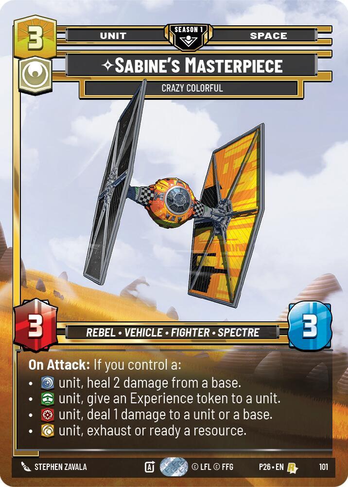 Sabine's Masterpiece - Crazy Colorful (101), Sector and Regional Promos: Season 1 101