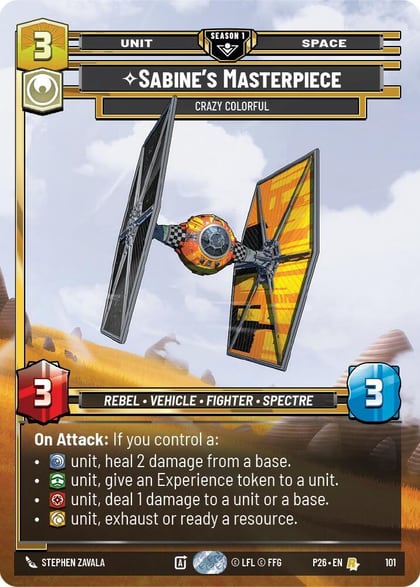 Sabine's Masterpiece - Crazy Colorful (101), Sector and Regional Promos: Season 1 101